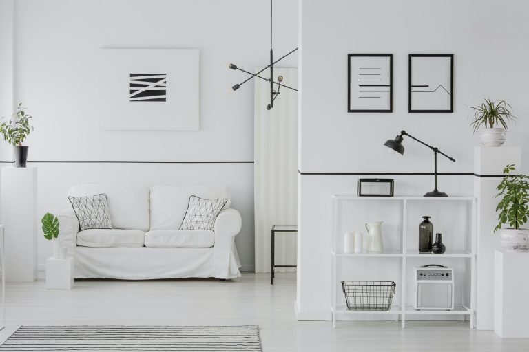 black-and-white-interior